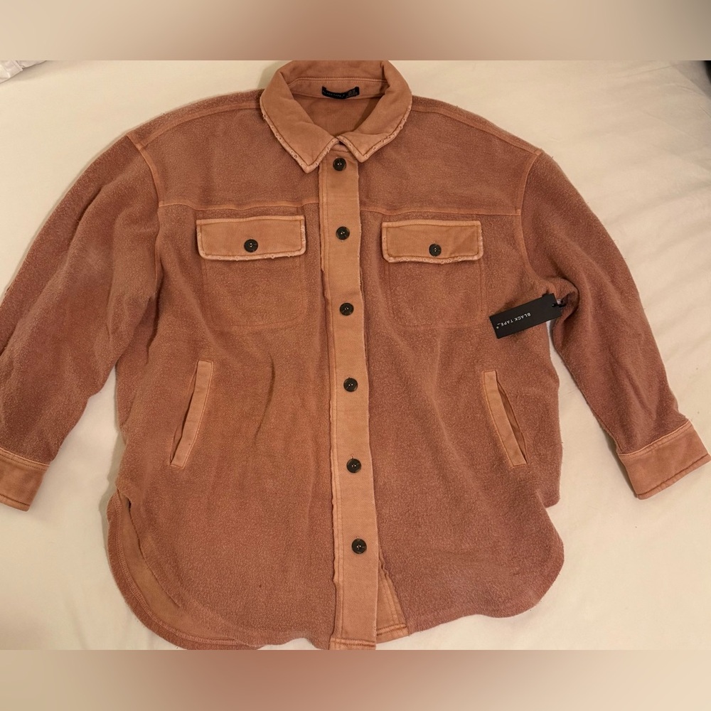 Black Tape Vintage Pink Wash Jacket R13C